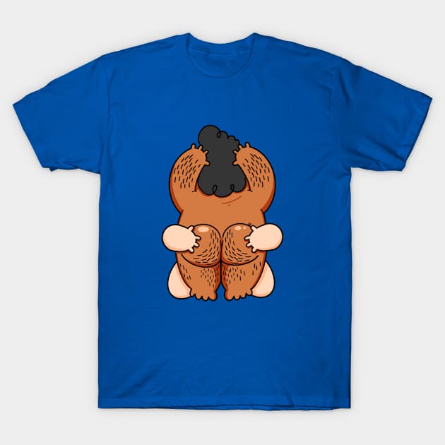 Naked Blow Job T-Shirt by LoveBurty